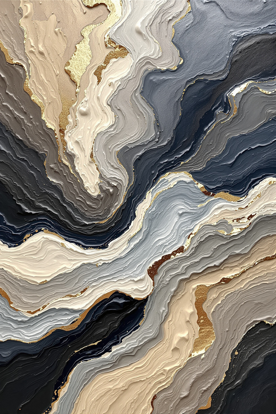 Textured Abstract Art