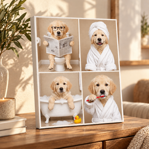 Bathroom Pet Portrait II