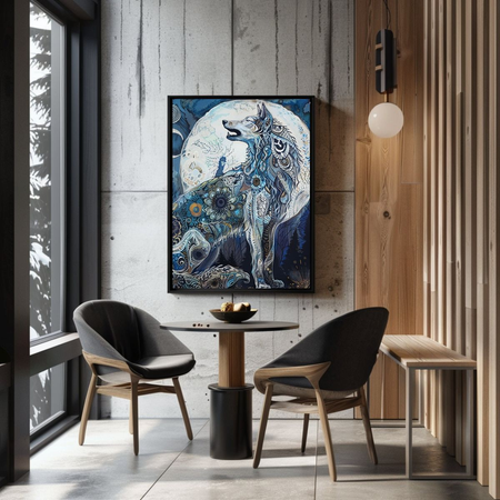 ready made Framed canvas (in)