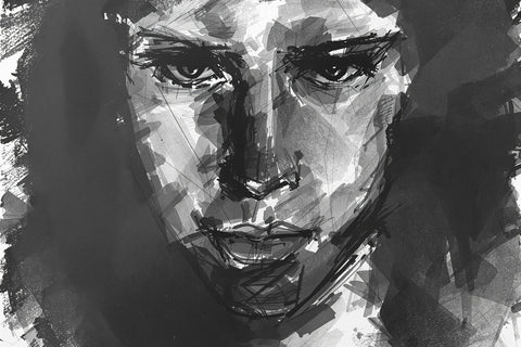 Charcoal Fine Art Sketch