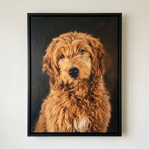 Oil Pastel Pet Portrait