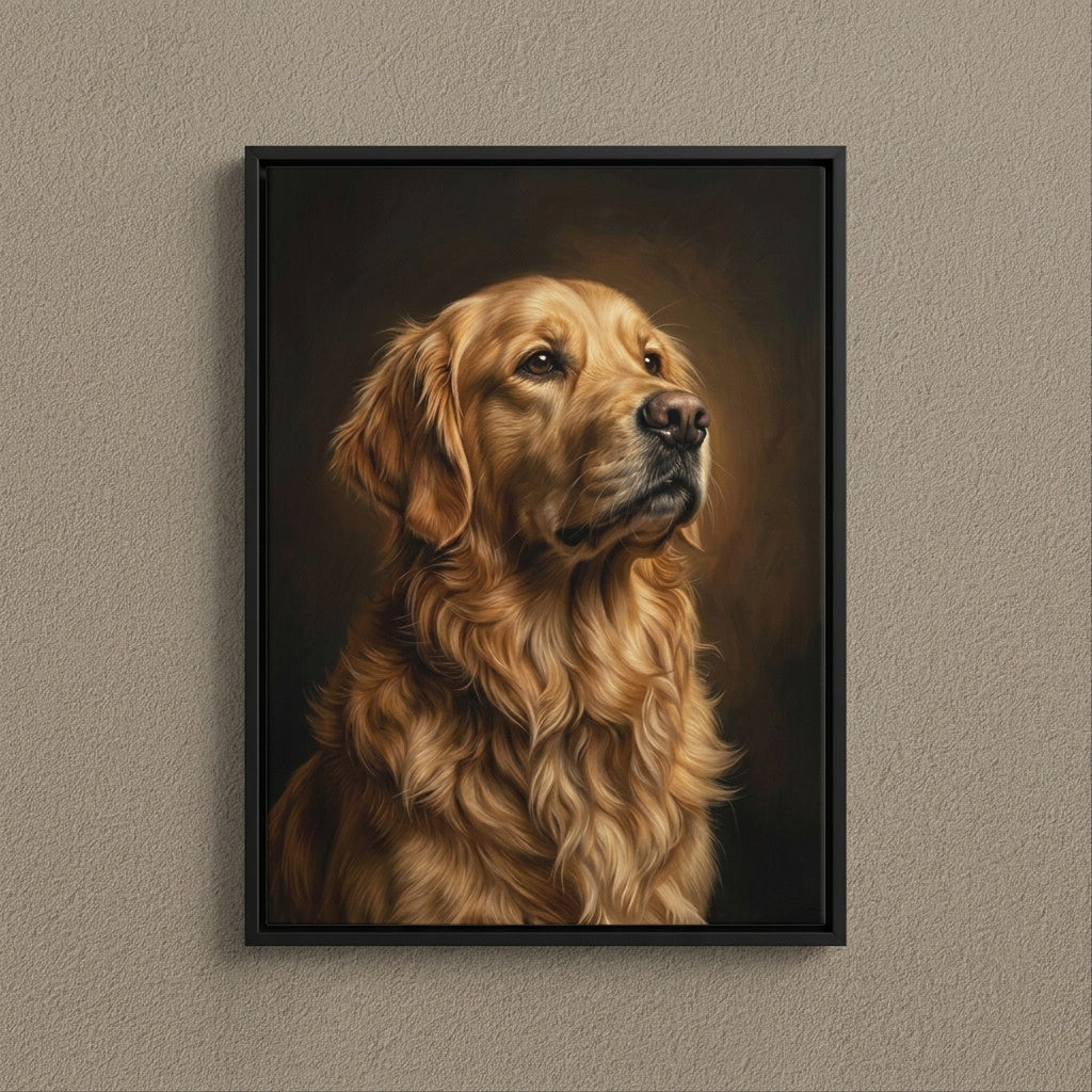 Oil Pastel Pet Portrait