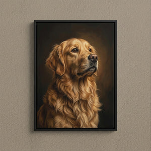 Oil Pastel Pet Portrait
