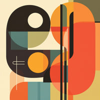Mid Century Modern Geometric