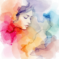 Watercolor Granulation