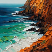 Palette-Knife Acrylic