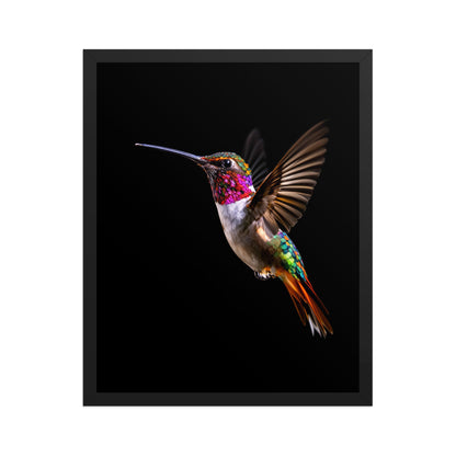 enhanced matte paper framed poster  in  black 16x20 front 698dc49226380