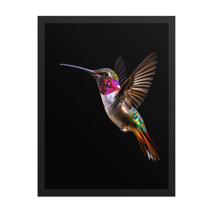 enhanced matte paper framed poster  in  black 18x24 front 698dc49226414