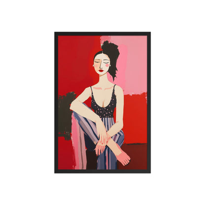 enhanced matte paper framed poster  in  black 20x30 front 698d7577494fc