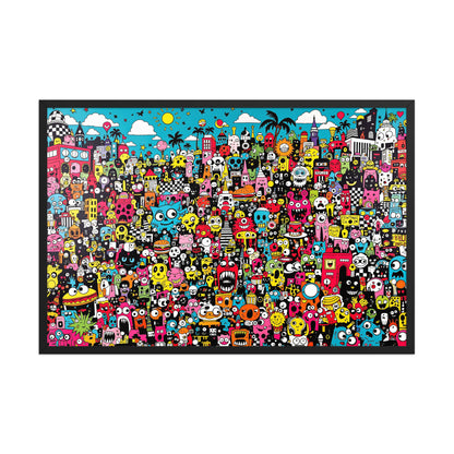 enhanced matte paper framed poster  in  black 24x36 front 698050c9cde88