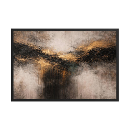 enhanced matte paper framed poster  in  black 24x36 front 69aab513c4ccb