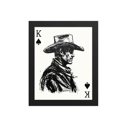 enhanced matte paper framed poster  in  black 8x10 front 698da9215dd0f