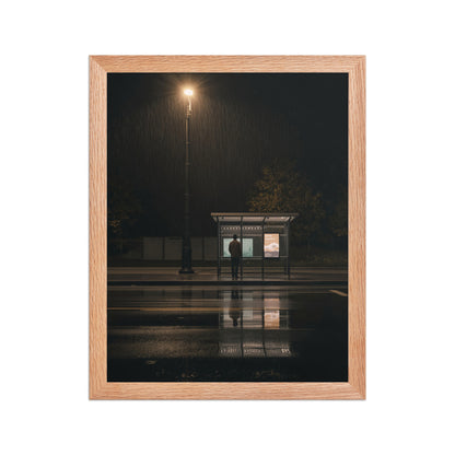 enhanced matte paper framed poster  in  red oak 11x14 front 698dc91b089c2