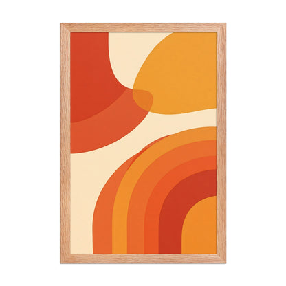 enhanced matte paper framed poster  in  red oak 12x18 front 698d83d478453