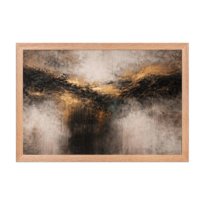 enhanced matte paper framed poster  in  red oak 12x18 front 69aab513c46cd