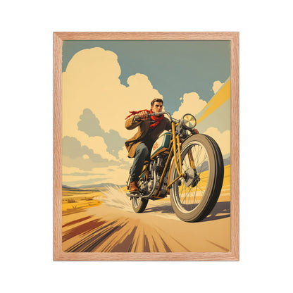 enhanced matte paper framed poster  in  red oak 16x20 front 698dacfc38560
