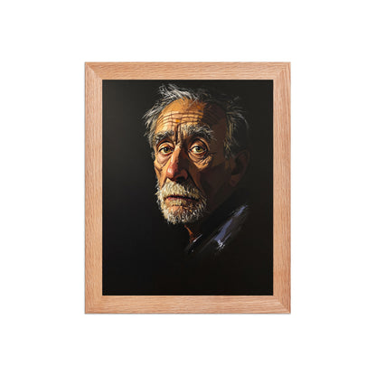 enhanced matte paper framed poster  in  red oak 8x10 front 698db7b5679ac