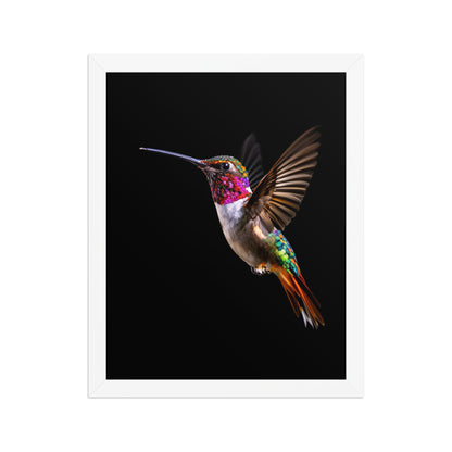 enhanced matte paper framed poster  in  white 11x14 front 698dc492267fe