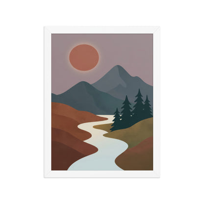 enhanced matte paper framed poster  in  white 12x16 front 6a4de9805346e