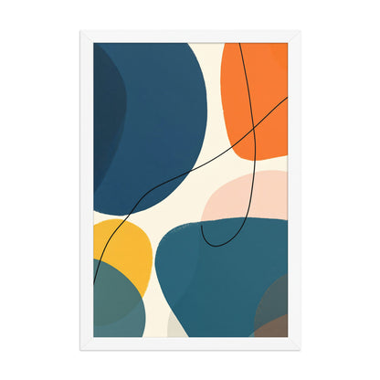 enhanced matte paper framed poster  in  white 12x18 front 698d7a3a2928e