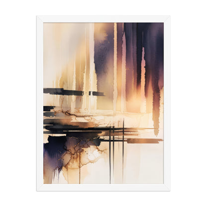 enhanced matte paper framed poster  in  white 18x24 front 6a4f3b254da97