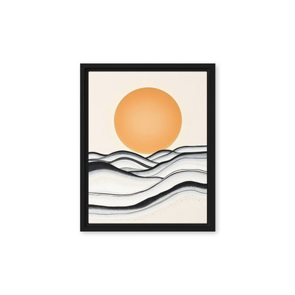 framed canvas  in  black 11x14 front 6984638ddbcc8