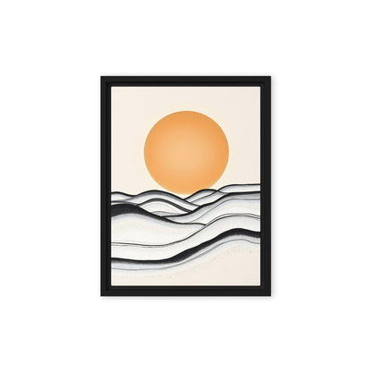 framed canvas  in  black 12x16 front 6984638ddbd6f