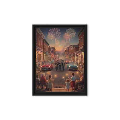 framed canvas  in  black 12x16 front 6a3a792127bc9