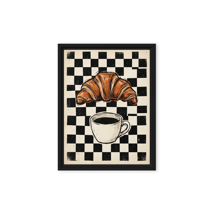 framed canvas  in  black 12x16 front 6ac3839202676