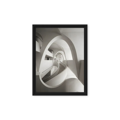 framed canvas  in  black 12x16 front 6acca5bdd0068