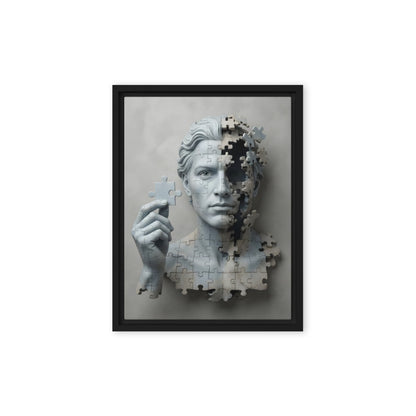 framed canvas  in  black 12x16 front 6accad17e4408