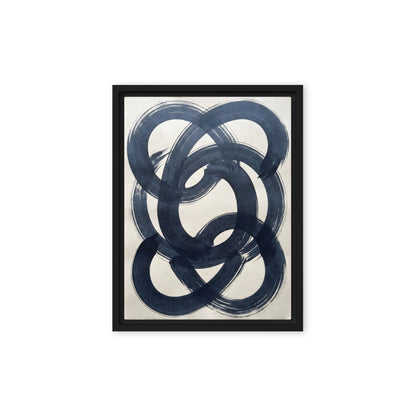 framed canvas  in  black 12x16 front 6acdf56125673