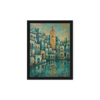 framed canvas  in  black 12x16 front 6ace0160172ee