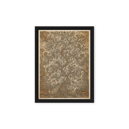 framed canvas  in  black 12x16 front 6ace099aa5600