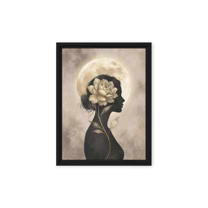 framed canvas  in  black 12x16 front 6acf3e9ecd828
