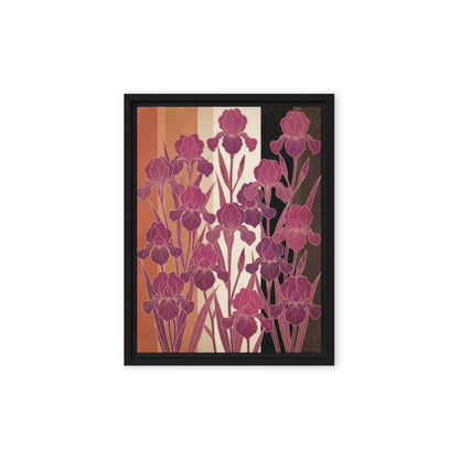 framed canvas  in  black 12x16 front 6acf51774bec8