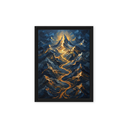 framed canvas  in  black 12x16 front 6acf595544c82