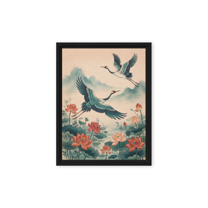 framed canvas  in  black 12x16 front 6acf65001d0e7