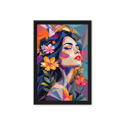 framed canvas  in  black 12x18 front 6a63359c31ef6