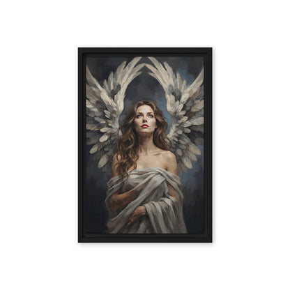 framed canvas  in  black 12x18 front 6aa3e4be3fd8d