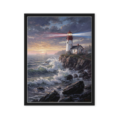 framed canvas  in  black 18x24 front 6a3b63674829c