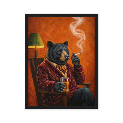 framed canvas  in  black 18x24 front 6a9fd47238f23