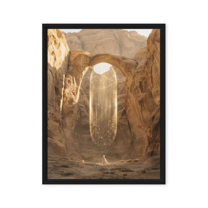 framed canvas  in  black 18x24 front 6acf4c8797ad5
