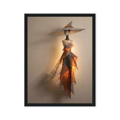framed canvas  in  black 18x24 front 6acf67e7d1459
