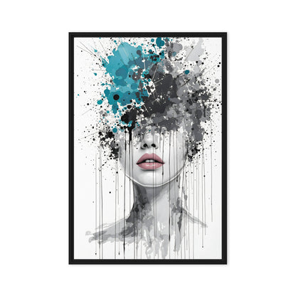 framed canvas  in  black 20x30 front 698068567b7a7
