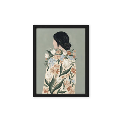 framed canvas  in  black 9x12 front 6ac343f6f121f