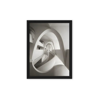 framed canvas  in  black 9x12 front 6acca5bdd4bba