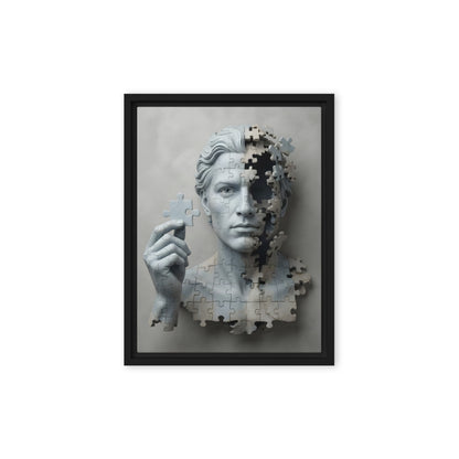 framed canvas  in  black 9x12 front 6accad17e6045
