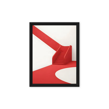 framed canvas  in  black 9x12 front 6accb6c3c36e8