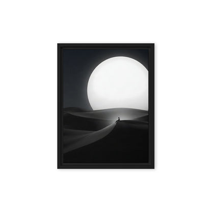 framed canvas  in  black 9x12 front 6acccdd050100